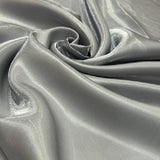 1 Yard Glossy Liquid Satin Polyester Fabric - Shiny Bridal Satin, 58" Width