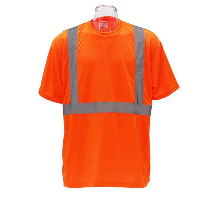 High Visibility Safety T-Shirt  10 pack 100% polyester