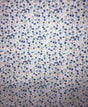 Small Daisies Royal Polyester Cotton Fabric - Royal Blue Floral Print, 59/60" Width (1 Yard)