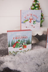 4” Wood Snowman Design Block