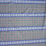 Swim Knit Small Mosaic Tile Stripe Nylon Lycra