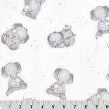 Minky Fabric Digital Cuddle Aruba Love You 58-60"