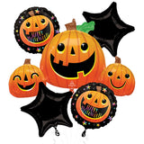 Halloween Pumpkin Bouquet Balloon