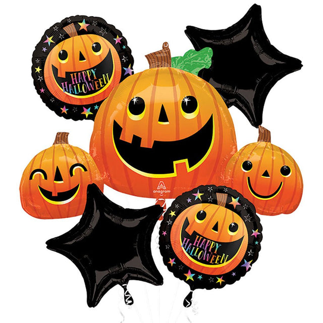 Halloween Pumpkin Bouquet Balloon