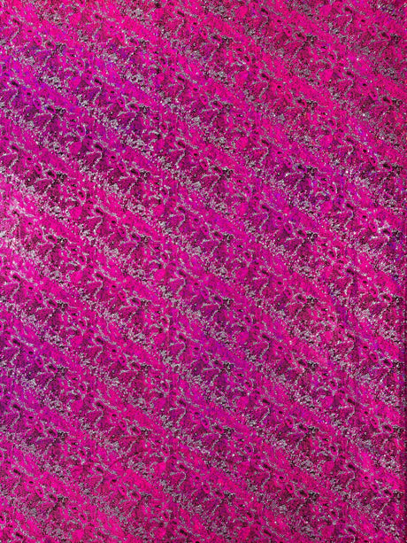 Snake Design Shattered Glass Nylon Spandex Fabric - Snake Design Shattered Glass, 4-Way Stretch, Medium Weight (1 Yard)