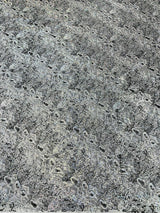 Snake Design Shattered Glass Nylon Spandex Fabric - Snake Design Shattered Glass, 4-Way Stretch, Medium Weight (1 Yard)