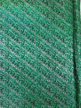 Snake Design Shattered Glass Nylon Spandex Fabric - Snake Design Shattered Glass, 4-Way Stretch, Medium Weight (1 Yard)