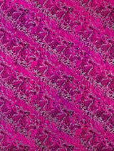 Snake Design Shattered Glass Nylon Spandex Fabric - Snake Design Shattered Glass, 4-Way Stretch, Medium Weight (1 Yard)