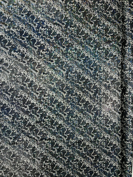 Snake Design Shattered Glass Nylon Spandex Fabric - Snake Design Shattered Glass, 4-Way Stretch, Medium Weight (1 Yard)