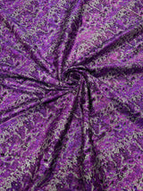 Snake Design Shattered Glass Nylon Spandex Fabric - Snake Design Shattered Glass, 4-Way Stretch, Medium Weight (1 Yard)