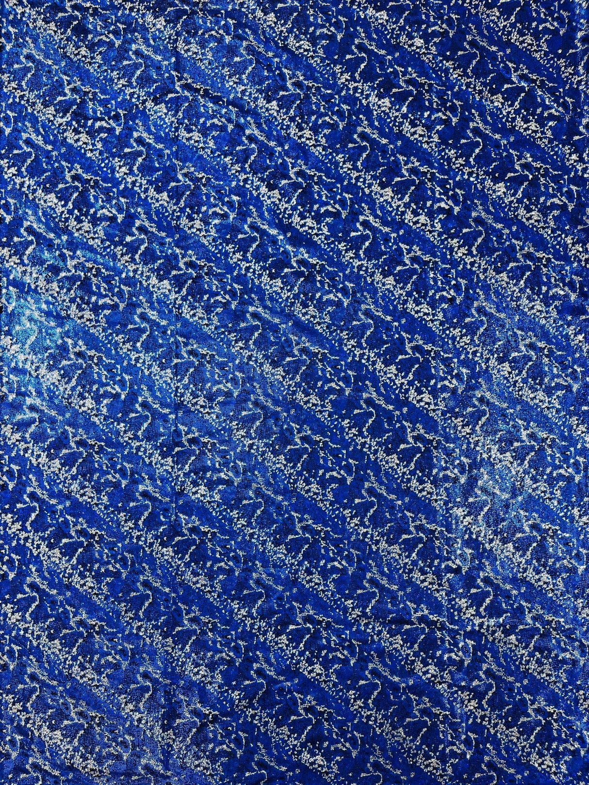 Snake Design Shattered Glass Nylon Spandex Fabric - Snake Design Shattered Glass, 4-Way Stretch, Medium Weight (1 Yard)