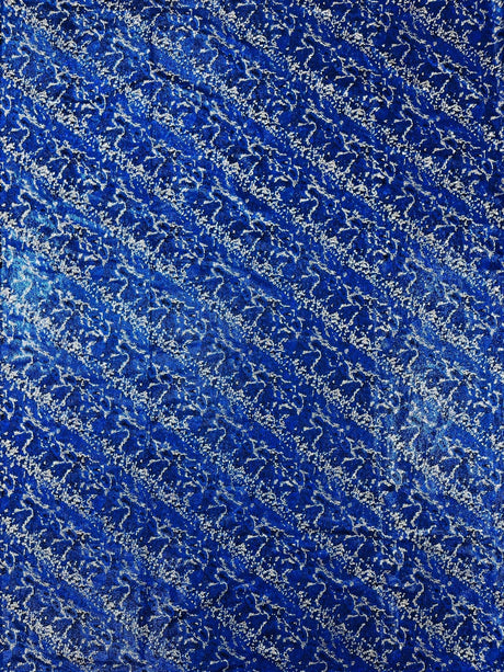 Snake Design Shattered Glass Nylon Spandex Fabric - Snake Design Shattered Glass, 4-Way Stretch, Medium Weight (1 Yard)