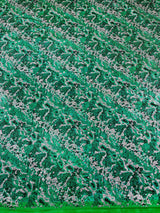 Snake Design Shattered Glass Nylon Spandex Fabric - Snake Design Shattered Glass, 4-Way Stretch, Medium Weight (1 Yard)