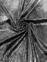 Snake Foil Stretch Velvet Fabric - Iridescent Snake Print, 58" Width (1 Yard)