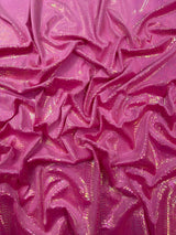 Snake Foil Stretch Velvet Fabric - Iridescent Snake Print, 58" Width (1 Yard)