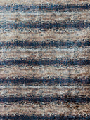 Snake Print Stretch Velvet Fabric - Brown Snake Print, 58" Width (1 Yard)