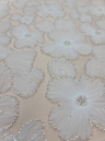 Beaded Bridal Lace Floral Tulle