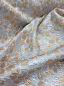 Brocade Jacquard Floral Fabric