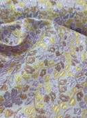 Brocade Jacquard Floral Fabric