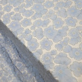 Beaded Bridal Lace Floral Tulle