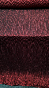 Burgundy Metallic Brocade Jacquard Fabric