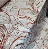 Gold Brocade Jacquard Metallic Textured