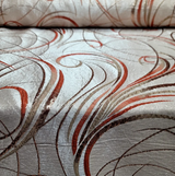 Gold Brocade Jacquard Metallic Textured