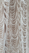 Beaded Lace Fabric by the Yard