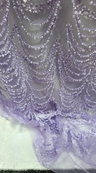Beaded Lace Fabric by the Yard