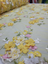 3D Embroidery Floral Fabric