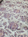 Brocade Jacquard Floral Metallic Fabric
