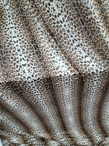 Gold Mylar Chiffon Fabric