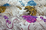 Brocade Jacquard Prom Fabric