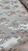 Brocade Jacquard Floral Metallic Gold