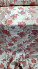 Brocade Jacquard Floral Metallic Gold
