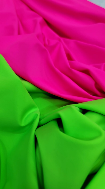 Four Way Stretch Spandex Fabric Neon