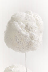 Snowball Glitter Spray 27 Inch Christmas Tree Winter Decor