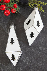 6" Drop Glass Ornament