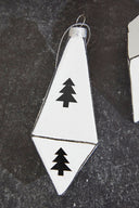 6 Inch Drop Glass Ornament Decorative Christmas Hanging Ornament