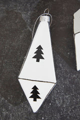 6 Inch Drop Glass Ornament Decorative Christmas Hanging Ornament