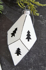 6" Drop Glass Ornament