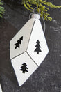 6" Drop Glass Ornament