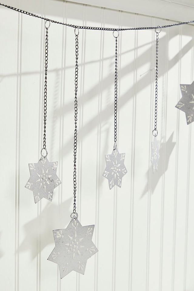 54" Snowflake Garland