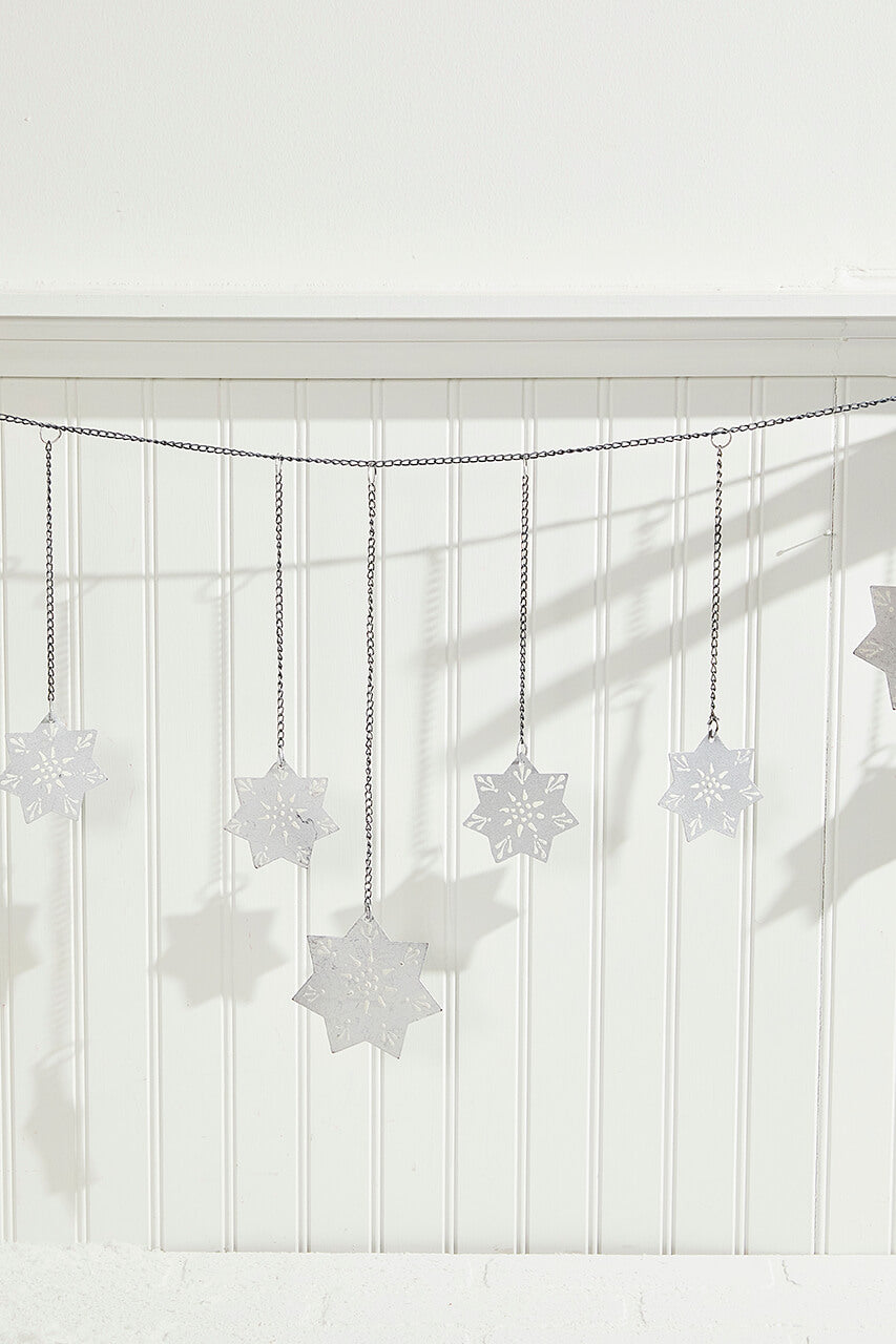 54" Snowflake Garland