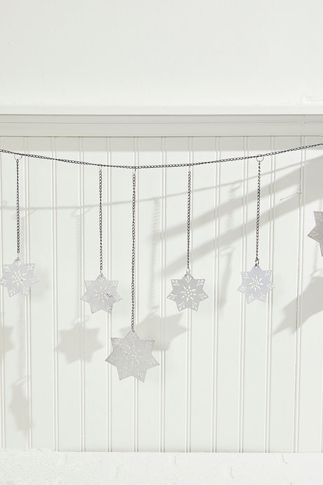 54" Snowflake Garland