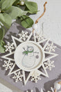 6" Snowman Plywood Ornament