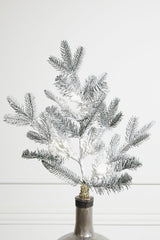 21 Inch Snowy Halifax Spray