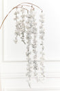 25" Snowy Hanging Berry Branch