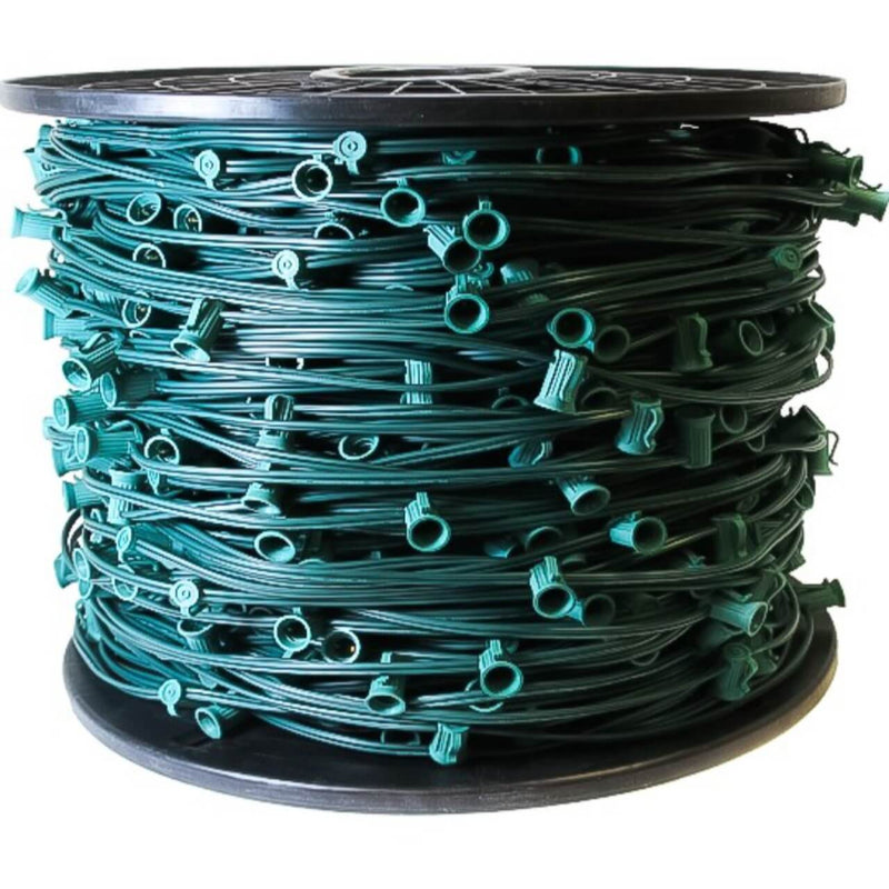 C9 Socket Cord - 1000' 12" Spacing