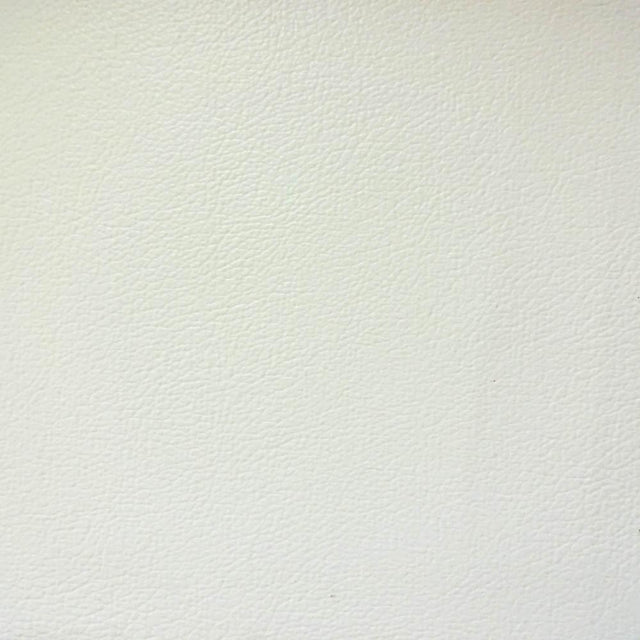 White 1.0 mm Thickness Soft PVC Faux Leather Vinyl Fabric,